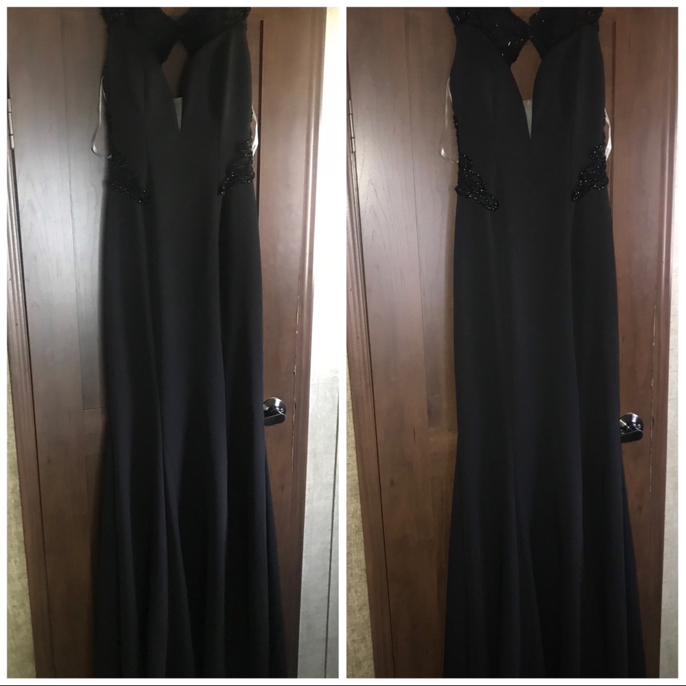 Black Sherri hill dress